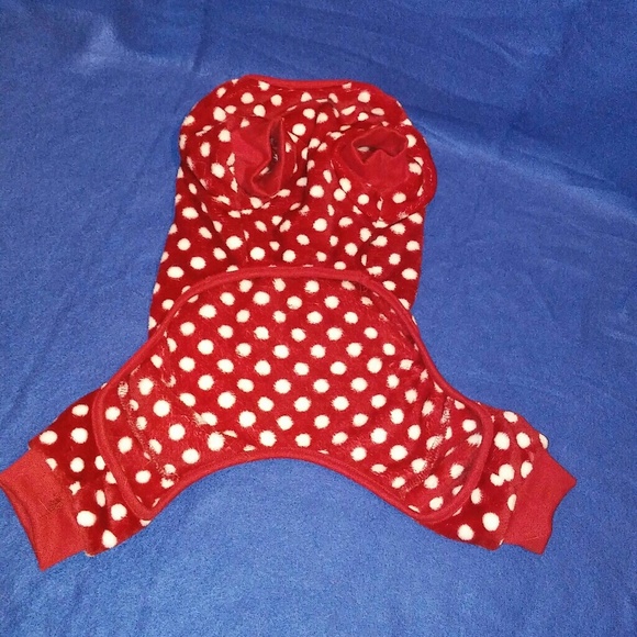Small dog fleece pjs - Picture 2 of 5